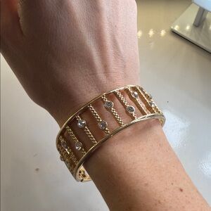 Banana Republic Gold Bracelet with Silver Accents